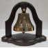 Колокол бронзовый на подставке "Казанская Богоматерь" d12 см, 1 кг
