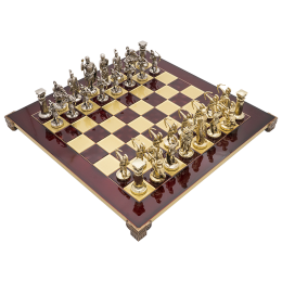 Шахматы из металла Античные войны