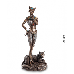 Статуэтка Veronese "Баст - богиня любви, красоты и домашнего очага" (bronze) WS-569