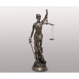 Статуэтка большая богиня правосудия "Фемида" 79см