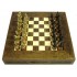 Шахматы исторические эксклюзивные "Полтавское сражение" с чернеными фигурами из цинкового сплава