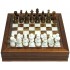Шахматы каменные малые Европейские (высота короля 3,10)