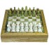 Подарочные Шахматы каменные малые Европейские (высота короля 3,10)