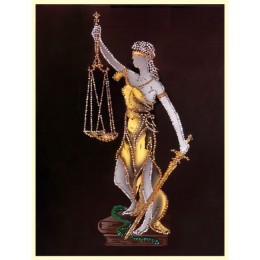 Картина Swarovski "Фемида-Богиня правосудия"