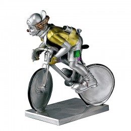 Статуэтка Mida Argenti "Клоун на велосипеде" h21 см.