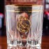 Набор из 2-х бокалов для виски Карат с накладкой "Скорпион" в подарочной коробке