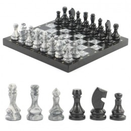Декоративные шахматы из камня "Классические", 37 х 37 х 3 см
