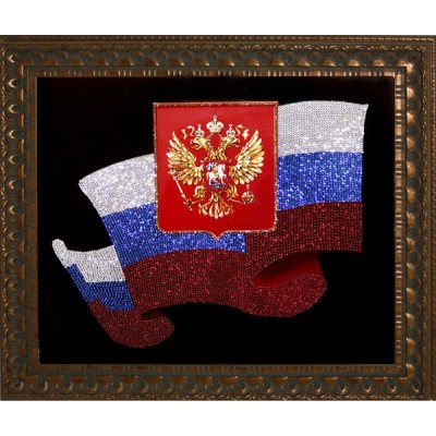 Картина Сваровски "Флаг"
