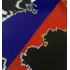 Картина Сваровски "Карта России с логотипом"