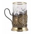 Набор для чая "Лучший доктор-женщина" (3 пр.) (стакан - хрусталь, деревянный футляр, ложка - нерж. сталь с лазерной гравировкой)
