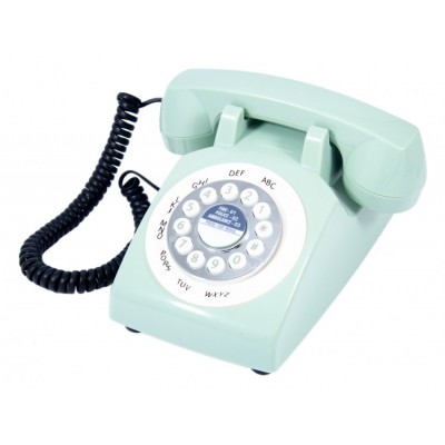 Телефон в стиле ретро Classic Phone Blue