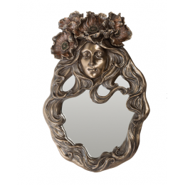 Зеркало Veronese "Цветок мака" (bronze)
