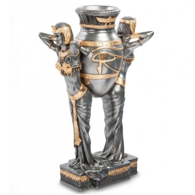 Статуэтка Veronese "Египтянки с вазой" (black/gold)