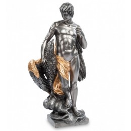 Статуэтка Veronese "Ганимед - Любимец Зевса" (black/gold)