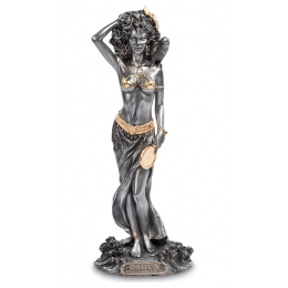 Статуэтка Veronese "Ошун - Богиня красоты" (black/gold)