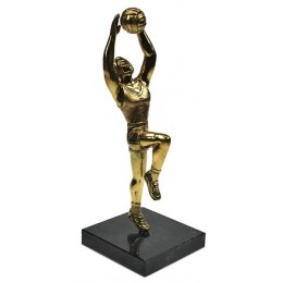 Бронзовая статуэтка "Волейболист" выс.17,5см