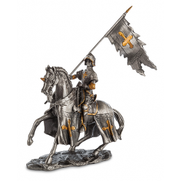 Фигурка Veronese "Воин на коне" (олово)