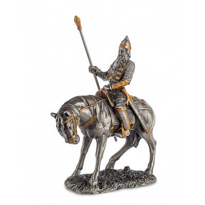 Фигурка Veronese "Воин на коне" (олово)