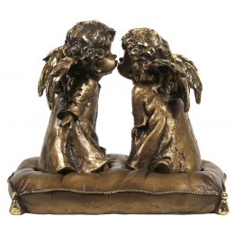 Скульптура "Влюбленные ангелочки"
