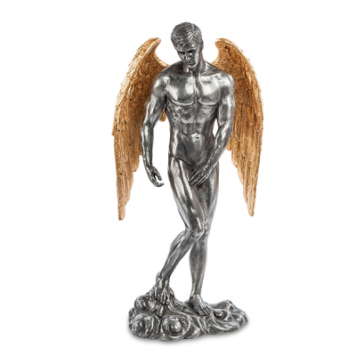 Статуэтка Veronese "Ангел" (black/gold)