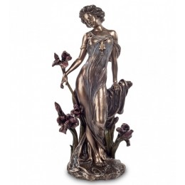 Статуэтка Veronese "Дама (Альфонс Муха)" (bronze)