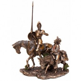 Статуэтка Veronese "Дон Кихот и Санчо Пансо" (bronze)