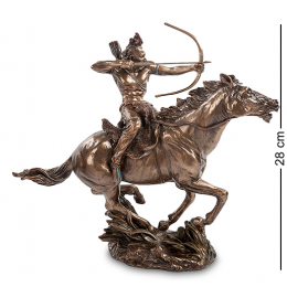 Статуэтка Veronese "Индеец Могикан" 31см (bronze)