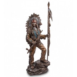 Статуэтка Veronese "Индейский вождь" (bronze)