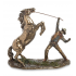 Статуэтка Veronese "Ковбой, укрощающий лошадь" (bronze)