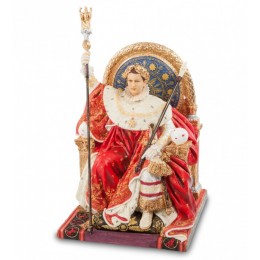 Статуэтка Veronese "Наполеон на императорском троне"