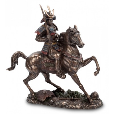 Статуэтка Veronese "Самурай на коне" (bronze)