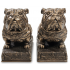 Держатели для книг Veronese "Два бульдога" (bronze)