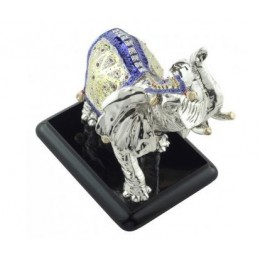 Статуэтка с серебрением Euro FAR "Цирковой слон" 22х25 см