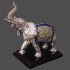 Статуэтка с серебрением Euro FAR "Цирковой слон" 22х25 см