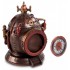 Шкатулка с часами в стиле Стимпанк Veronese "Машина времени" (bronze)