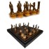 Шахматы-шашки «Рим» олово, бронза