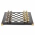 Шахматы "Подвиги Геракла" из мрамора  36x36см
