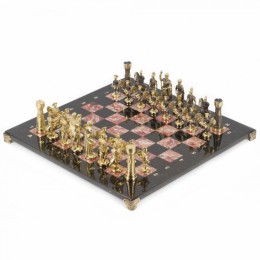 Шахматы "Римские" бронза креноид  40x40см