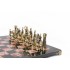 Шахматы "Римские" бронза креноид  40x40см