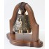 Колокол бронзовый "Св. Петр и Феврония" (свадебный колокол) d12 см