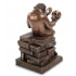 Статуэтка-шкатулка Veronese "Обезьяна с черепом" (Гуго Рейнгольд) 18см (bronze)