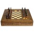 Шахматы "Великая Отечественная Война" исторические с фигурами из цинкового сплава покрашенными в полу коллекционном качестве