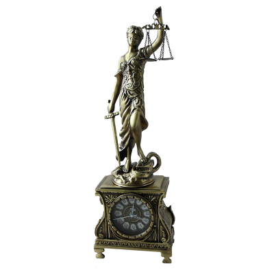 Часы "Богиня правосудия Фемида", антик