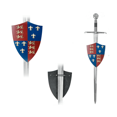 Щит рыцарский Черного принца ( Эдварда, принца Уэльского, 1330 – 1376)