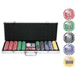 Покерный набор "Nuts-500" фишки 11,5гр 500шт