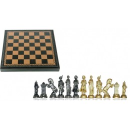 Шахматы-шашки «Napoleon Wooden Base» бронза