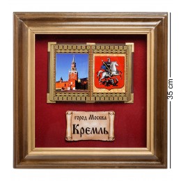 Панно "Москва Кремль" бол. 35х35