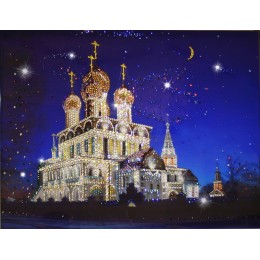 Картина Swarovski "Воскресенский Собор (Тутаев)"