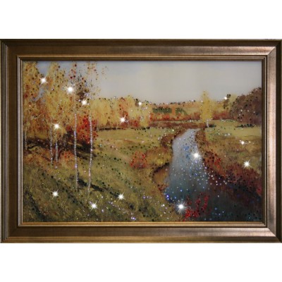 Картина Swarovski "Золотая осень"