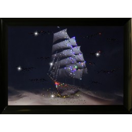 Картина с кристалами Сваровски "Корабль пустыни"